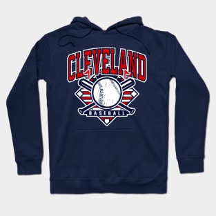 Vintage Cleveland Baseball Hoodie